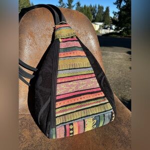 Danny K Custom Tapestry Backpack Converts to Purse or Cross-Body Rare